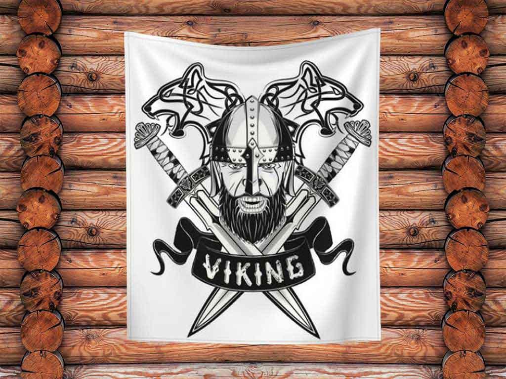 Wandbehang Viking